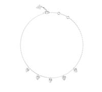 Guess Jewellery Guess By Your Side CZ Heart Charms Necklace 16-18"