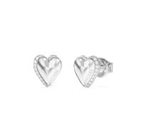 GUESS Earrings by Your Side Collection for Women. Earrings made of steel in silver colour. Reference is: JUBE06092JWRHT/U