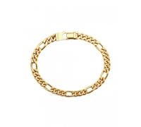 Guess Jewellery Guess Gents Lo Studio Alternated Chain Gold Tone Bracelet 19cm