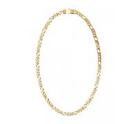 Guess Jewellery Guess Gents Lo Studio Alternated Chain Gold Tone Necklace 53.3cm