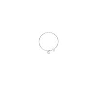 Guess Jewellery Guess In My Heart Crystal Heart T-Bar Necklace 2.5 x 2.1cm, 45.7cm