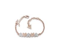 Guess Jewellery Guess Ladies Rose Gold Plated Heart Bouquet Bracelet