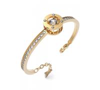 Guess Jewellery Guess Solitaire Yellow Gold Tone CZ Bangle