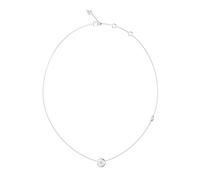 Guess Jewellery Guess Sparks CZ Coin Necklace 1.1cm, 16-18"