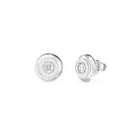 Guess Jewellery Guess Sparks CZ Coin Stud Earrings 1.1cm