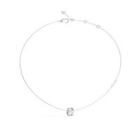 Guess Jewellery Ladies Jungle Circle Pave Necklace UBN05254RH - Elegant Styling - Stainless Steel /
