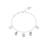 Guess Jewellery Ladies Large 4G And 5 Charm Bracelet UBB05239RHL - Elegant - Stainless Steel /