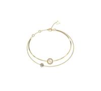 Guess Jewellery Ladies Two Layers 4G Bracelet UBB04160YGL - Timeless Design | - Stainless Steel / Crystal