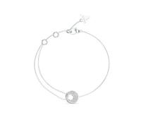 Guess Jewellery Large Pave Bracelet for Women - Stainless Steel / Crystal