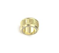 Guess Lion King Logo Ring Golden 62 Men