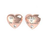 GUESS JEWELLERY MULTI HEARTS CHAIN EARRINGS, one size, Metal, Not a gemstone