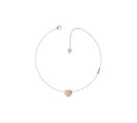 Ladies Guess that's Amore Central Heart Necklace UBN01066RG