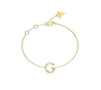 Guess JUBB05442YG Gold Tone Crystal G Bracelet - J42298