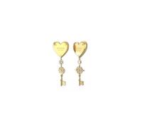 GUESS JUBE04217JWYGT-U Women's Stainless Steel Earrings, Stainless Steel