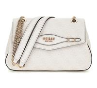 GUESS Katya Convertible Xbody Flap Bag White Logo