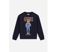 Guess Kids Bear Logo Sweatshirt in Navy - Blue - 16 Yrs