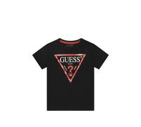 guess kids logo-print cotton T-shirt - Black 7 yrs-8 yrs-10 yrs-12 yrs-14 yrs-16 yrs