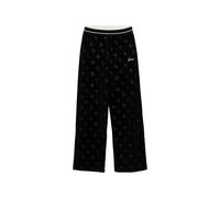 guess kids monogram-pattern track pants - Black 4 yrs