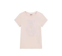 guess kids rhinestone-embellished bear-print T-shirt - Pink 10 yrs-12 yrs-14 yrs