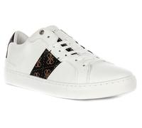 Guess Lace Up Todi 4G Logo Low Top Mens Trainer White Brown UK 6 - 11
