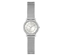 Guess Ladies 28mm Watch - Gold Tone Bracelet White Dial Gold Tone Case