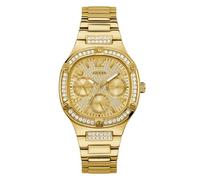 GUESS Ladies 40mm Watch - Silver Tone Strap and Case With Silver Dial