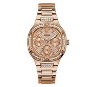 GUESS Ladies 40mm Watch - Silver Tone Strap and Case With Silver Dial