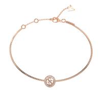 Guess Jewellery Guess 4G Crush Rose Gold Tone Bracelet 17-21cm