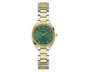 Guess Ladies Charlotte Analog Quartz Bracelet Watch Edelstahl