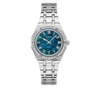 Guess Ladies Desire Silver Tone Stainless Steel Watch GW0770L1 - - Recycled Steel / Mineral Glass / Stainless Steel