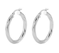 Guess Ladies Hoops I Did It Again Earrings UBE04187RH