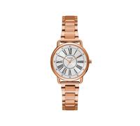 Guess Ladies Watch Jackie W1148L3, 34mm Quartz Analogue, Rose Gold Stainless Steel Strap