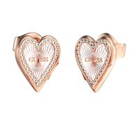 Guess Love Me Tender' Heart Stud Earrings Rose