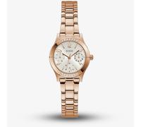 Guess Ladies Piper Rose Gold Plated White Dial Watch GW0413L3