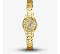 Guess Ladies Pixie Gold Plated Crystal Bezel Watch GW0931L2