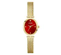 Guess Ladies Ruby Gold Watch 24 mm with Stainless Steel Bracelet & 3 Bar Water Protection - GW0935L4