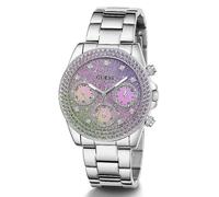 Guess Ladies Silver Tone Sol Watch Silver