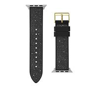 GUESS Ladies smartwatch Band Compatible with Apple Watch (38MM-40MM), Black/Spec, One size, Modern