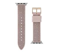 GUESS Ladies smartwatch Band Compatible with Apple Watch (38MM-40MM), Light Pink, One size, Modern