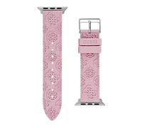 GUESS Ladies smartwatch band compatible with Apple watch (38MM-40MM), Pink, Modern