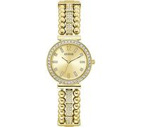 New Ladies Guess Crown Jewel Rose Gold Multi Dial Crystal 24Hr Day & Date Watch