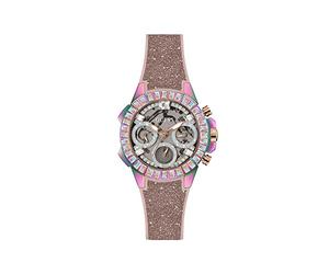 Guess Ladies Sport Multifunction Baguette Crystal 36mm Watch