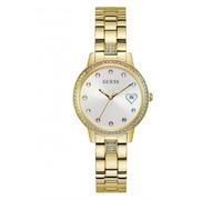 Guess Ladies Three Of Hearts Gold Tone Watch GW0657L2 -
