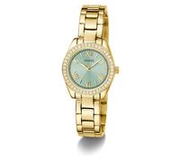 Guess Ladies Watch Wristwatch GD Mini Luna GW0841L5 Stainless Steel Gold