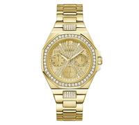 GUESS Lady Empire Multi-Function Analog Watch for Women, 40 mm Case Width, Gold Tone/Champagne, Gold Tone/Champagne, Classic