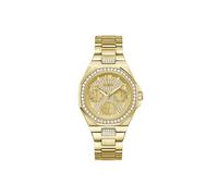 GUESS Lady Empire Multi-Function Analog Watch for Women, 40 mm Case Width, Gold Tone/Champagne, Gold Tone/Champagne, Classic