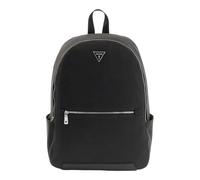 GUESS laptop backpack leisure backpack with laptop compartment Torino Backpack Black