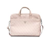 Guess Laptop Bag for 16'' laptop Hot Stamp, Pink