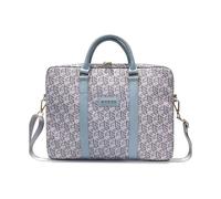 Guess laptop bag Gcube Stripes Blue - 16 inch