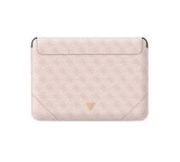 Guess laptop sleeve 13/14", pink - magnetic closure case